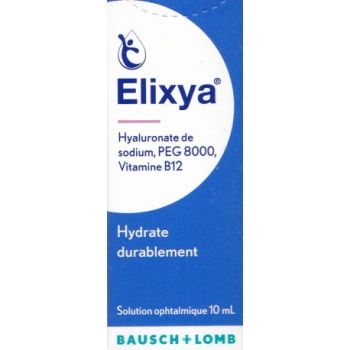 Elixya solution ophtalmique Bausch & Lomb - flacon de 10ml