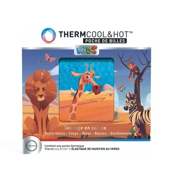 Thermocool&hot poche de billes kids girafe Bausch lomb - poche de billes 16mm