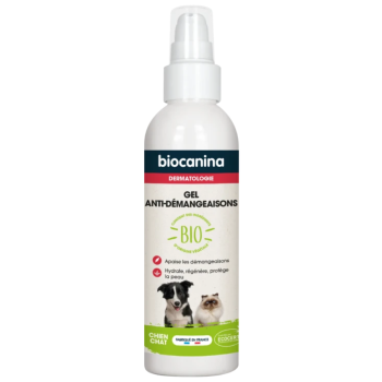 Gel anti-démangeaisons BIO Biocanina - spray de 125ml 