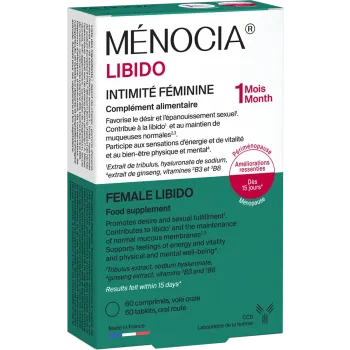 Ménocia Libido intimité féminine CCD - boite de 60 comprimés