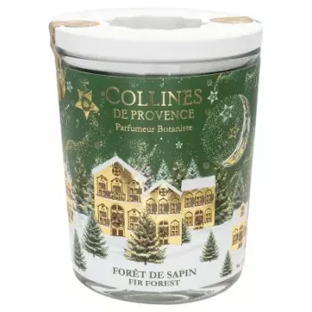 Bougie parfumée Forêt de sapin Collines de Provence - bougie de 180g