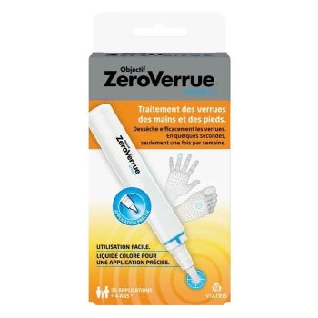 Objectif ZeroVerrue Stylo C mains et Pieds Viatris - 1 stylo de 3ml