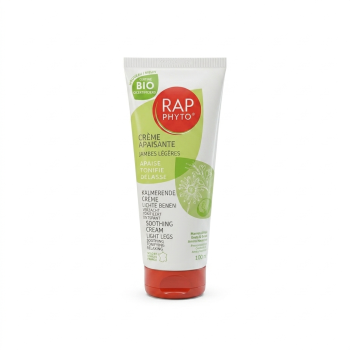 Crème apaisante bio jambes légères Rap phyto - tube de 100ml