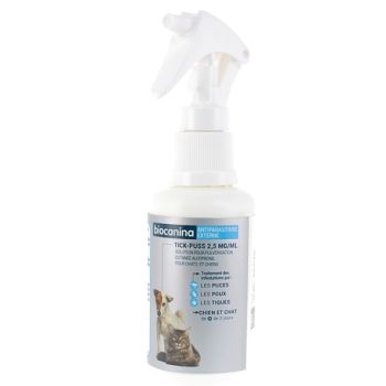 Tick-Puss 2,5 mg/ml Biocanina - spray de 100ml