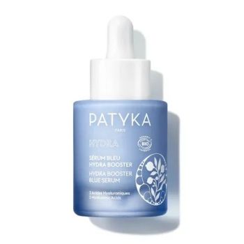 Sérum bleu Hydra Booster bio Patyka - flacon-pipette de 30ml