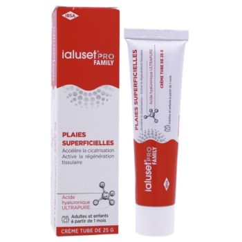 Crème Cicatrisante Ialuset Pro Family - tube de 25g