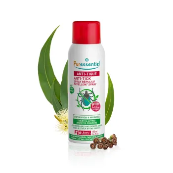 Anti-tique spray répulsif Puressentiel - spray de 100ml