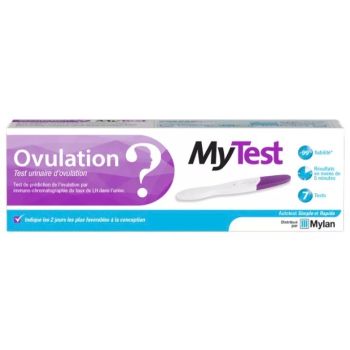 My test urinaire d'ovulation Mylan - boite de 7 tests