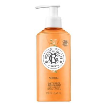 Lait corps bienfaisant Neroli Roger & Gallet - flacon-pompe de 250ml