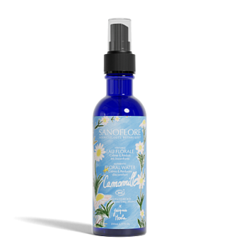Véritable eau florale camomille bio Sanoflore - spray de 200ml
