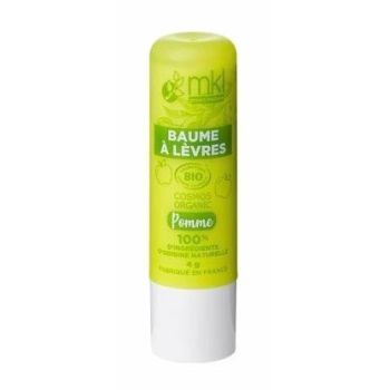 Baume à lèvres bio Pomme MKL Green Nature - 1 stick de 4g