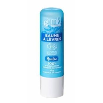 Baume à lèvres bio Sans parfum MKL Green Nature - 1 stick de 4g