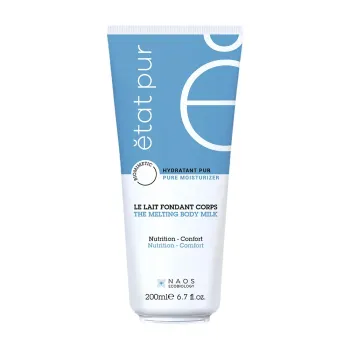 Lait fondant hydratant corps Etat Pur - tube de 200ml
