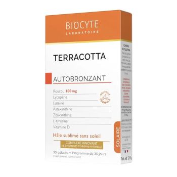 Terracotta autobronzant Biocyte - boîte de 30 gélules