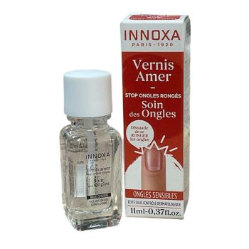 Vernis amer stop ongles rongés Innoxa - flacon de 11ml