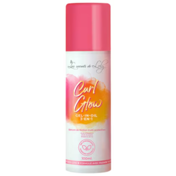 Curl Glow sérum finition 3en1 Les Secrets de Loly - flacon-pompe de 100ml