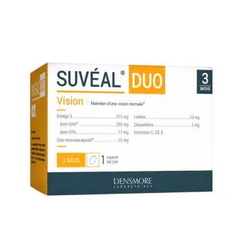 Suvéal duo vision Densmore - boîte de 90 capsules 
