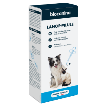 Lance-pilule pour chiens ou chats Biocanina - un lance-pilule
