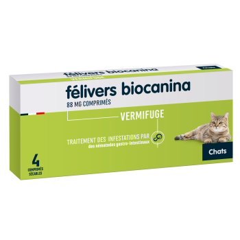 Félivers Biocanina - boîte de 4 comprimés