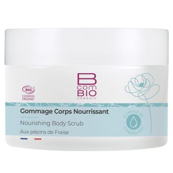 Gommage corps nourrissant bio BcomBIO - pot de 150 ml