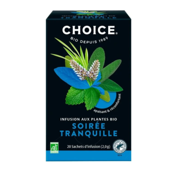 Infusion aux plantes bio soirée tranquille Yogi Tea - boite de 17 sachets 