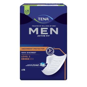 Protection absorbantes Men niveau 3 taille 46-56 Tena - 16 protections