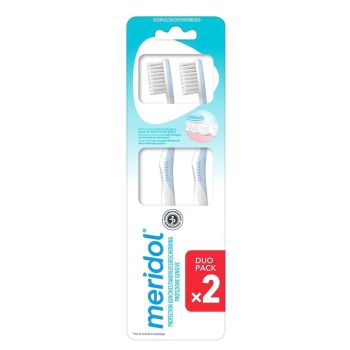Brosse à dents souple duo-pack Meridol - 2 brosses à dents