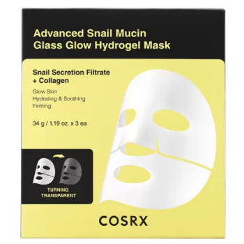 Advanced masque hydrogel à la bave d'escargot Cosrx - 3 masques