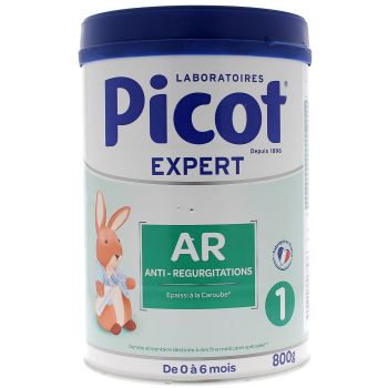 AR anti régurgitations lait expert 1er âge Picot - boite de 800g