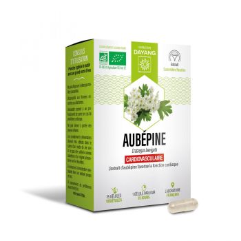Aubépine Bio sphère du sommeil Dayang - boîte de 15 gélules