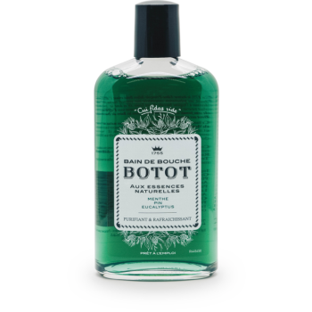 Bain de bouche Menthe Pin Eucalyptus Botot - flacon de 250 ml