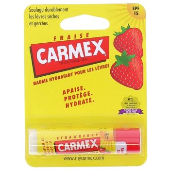 Baume lèvres Hydratant goût fraise SPF15 Carmex - 1 tube de 4,25g