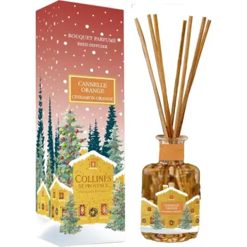 Bouquet parfumé Cannelle orange Collines de Provence - flacon de 100ml