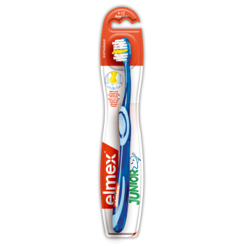 Brosse à dents souple junior 6-12 ans Elmex - 1 brosse à dents