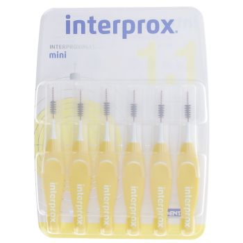 Brossettes interdentaires interprox mini jaune Crinex - 6 brossettes
