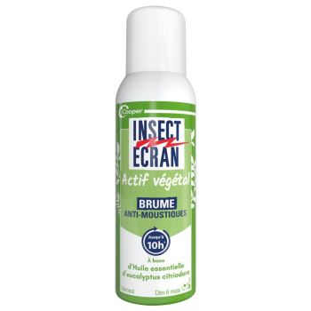 Brume anti-moustiques actif végétal Insect Ecran - aérosol de 100ml