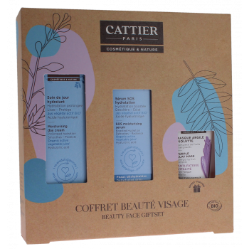 Coffret beauté visage bio Cattier - coffret de 3 produits