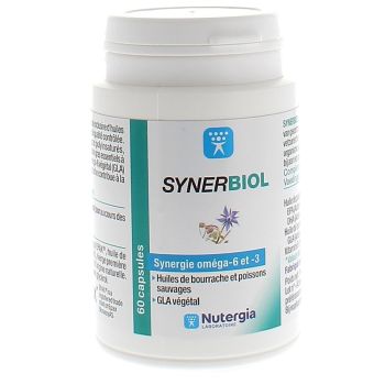 Synerbiol Nutergia - boîte de 60 capsules