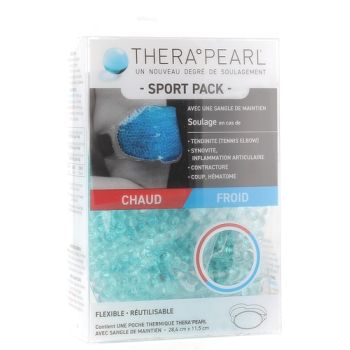 Compresse packs sport avec strap TheraPearl - boîte de 1 compresse