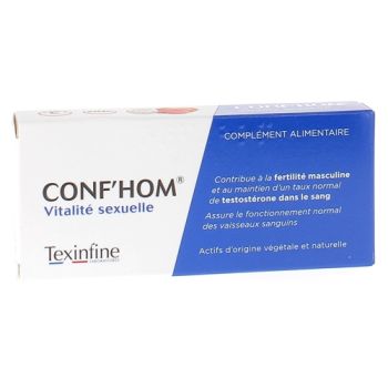 Conf'hom vitalité sexuelle Texinfine - boîte de 24 comprimés
