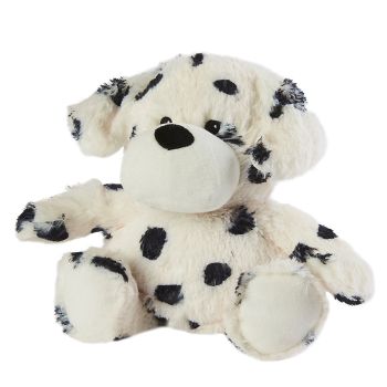 Cozy peluche bouillotte déhoussable Dalmatien Soframar - 1 bouillotte de 25 cm