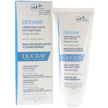 Crème émolliente Anti-Grattage Dexyane Ducray - tube de 200 ml