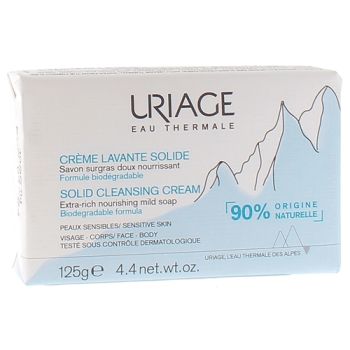 Crème lavante solide Uriage - pain solide de 125g