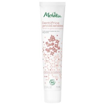 Dentifrice gencives sensibles arôme badiane bio Melvita - tube de 75 ml