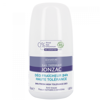 Eau Thermale Jonzac Déodorant hypoallergénique Léa Nature - roll-on de 50 ml