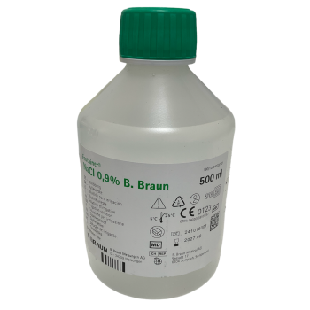 Ecotainer NaCl 0,9% Solution d'irrigation B Braun - flacon de 500ml