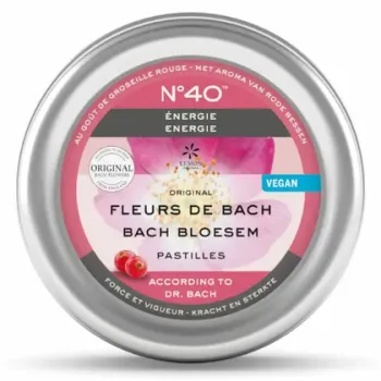 Pastilles Energie "force et vigueur" Fleurs du Dr Bach Lemon pharma - boîte de 50 g