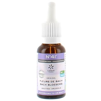 Fleurs de Bach N°41 Concentration bio Lemon Pharma - flacon de 20ml