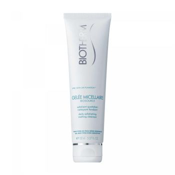 Biosource Gelée micellaire exfoliant quotidien Biotherm - tube de 150ml