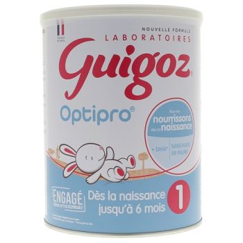 Optipro Lait premier âge dès la naissance Guigoz - pot de 780 g
